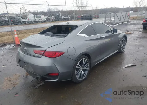2017 Infiniti Q60 3.0T Premium из США, поврежденный, VIN JN1EV7EL0HM551099